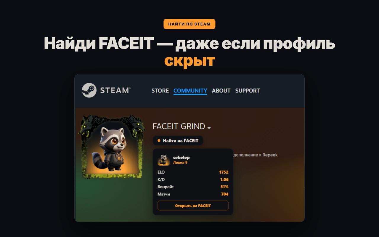 faceit по steam